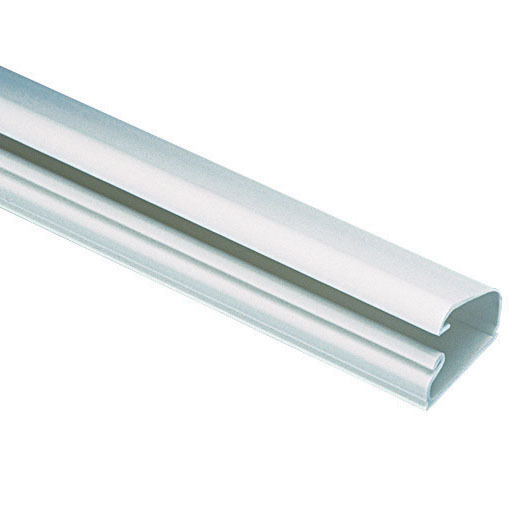 LD5IG6-A Pan-Way 1-Piece Latching Low Voltage Surface Raceway, 6 ft L x 1.01 in W x 0.58 in H, 1 Channel, PVC
