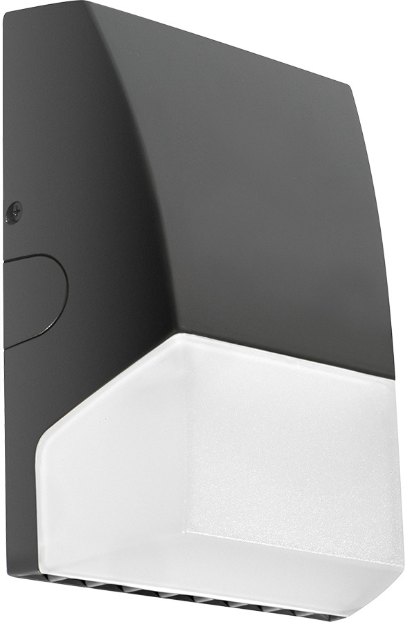 BRISKM32L BRISK Economical Outdoor Wallpack,) LED Lamp, 22.4 W Fixture, 120/208/240/277 V AC, Bronze/Polyester Powder Coated Housing