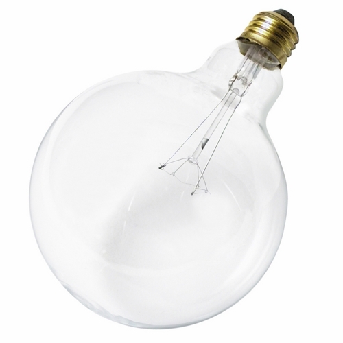S3011 Decorative Dimmable Globe Incandescent Lamp, 40 W, E26 Incandescent Lamp, G40 Shape, 300 Lumens Initial