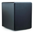 The 5000 Series 10" Sub-Woofer is optimized for home theater and distributed audio systems, and includes a 10" poly cone in a sealed enclosure with a 150 RMS power amplifier. This amplified sub-woofer has choices of line and high level (speaker level) inp