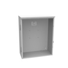 24x30x11 Painted Steel Single Front Lift Off Hinged Cover 3 Point Latch Rack Provision