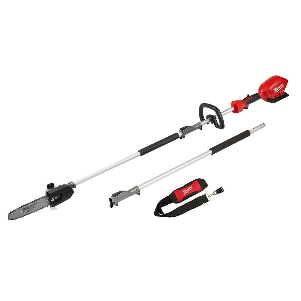 2825-20PS M18 Fuel Quik-Lok Brushless Cordless Low Profile Pole Saw, 10 in Bar L Bar/Chain, 18 V, Li-Ion Battery