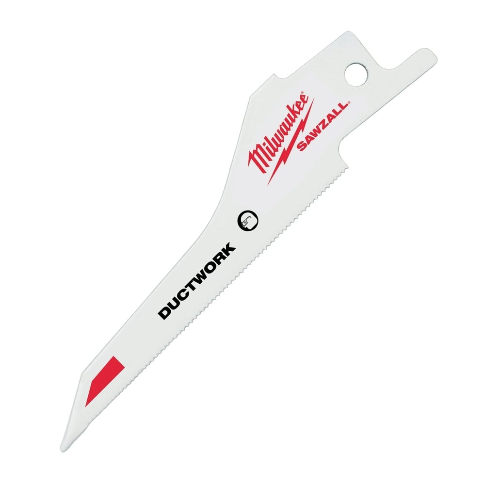 48-00-1630 Sawzall Straight Back Reciprocating Saw Blade, 3-1/3 in L x 3/8 in W, 30 TPI, Bi-Metal Body, Universal/Toothed Edge Tang