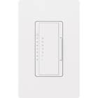 Maestro Countdown Timer, Eco-timer Control Switch, Single-pole, no neutral required, clamshell packaging, wallplate included, White finish, 120V/600W/VA (lights) or 3A (fans)