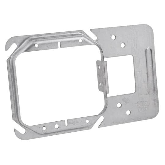 52CMD18 Steel City Box Support Cover, 4 in L x 4 in W, Steel