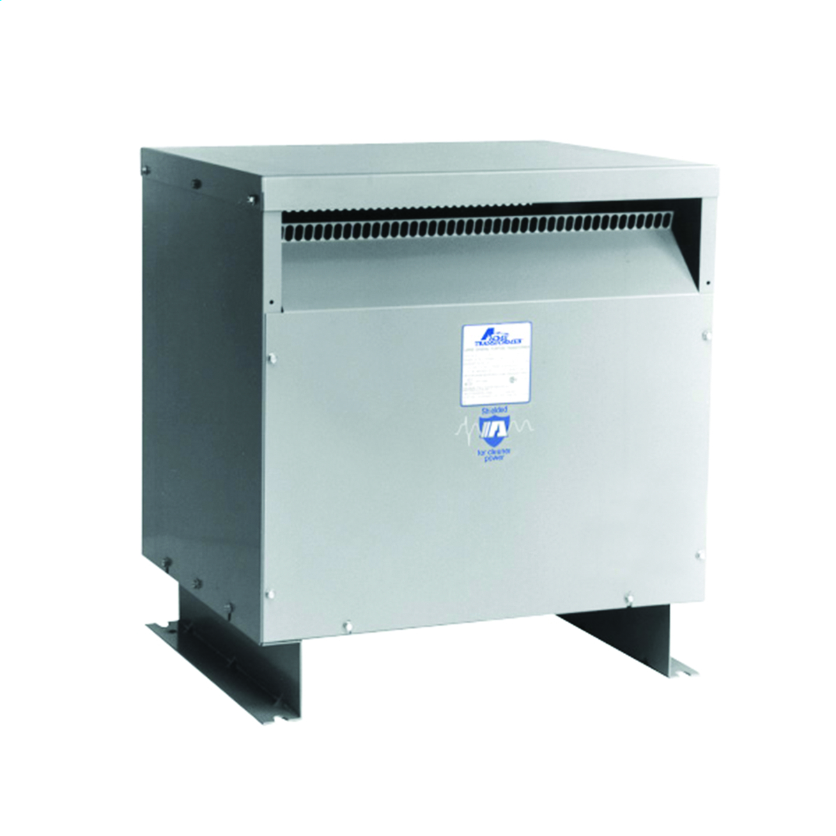 DTGB0754S Ventilated Drive Isolation Transformer, 460D V AC Primary, 460Y/266 VAC Secondary, 75 kVA Power Rating, 60 Hz, 3 Phase