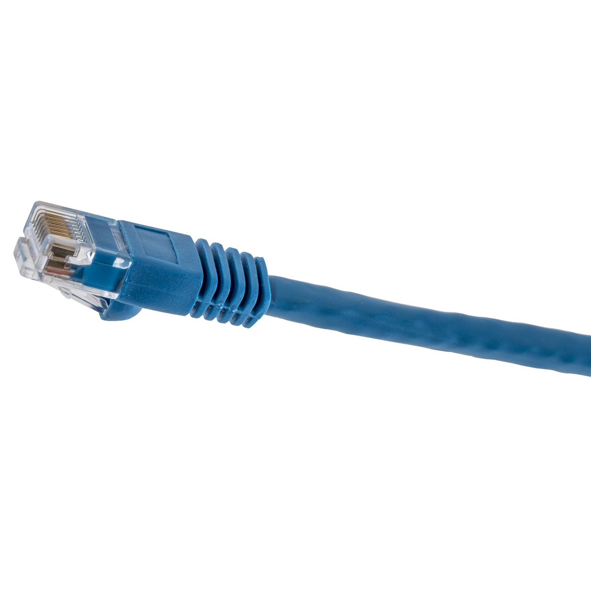 NSC6B10 Slim CM Rated Patch Cord, Cat 6, (8) 24 AWG UTP Solid Copper Conductor, RJ45 Plug Connector, 10 ft L Cord
