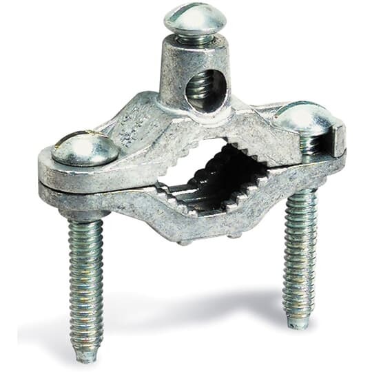 BJ1 Blackburn EZ-Ground Ground Clamp, 10 to 2 AWG Conductor, Die Cast Zinc