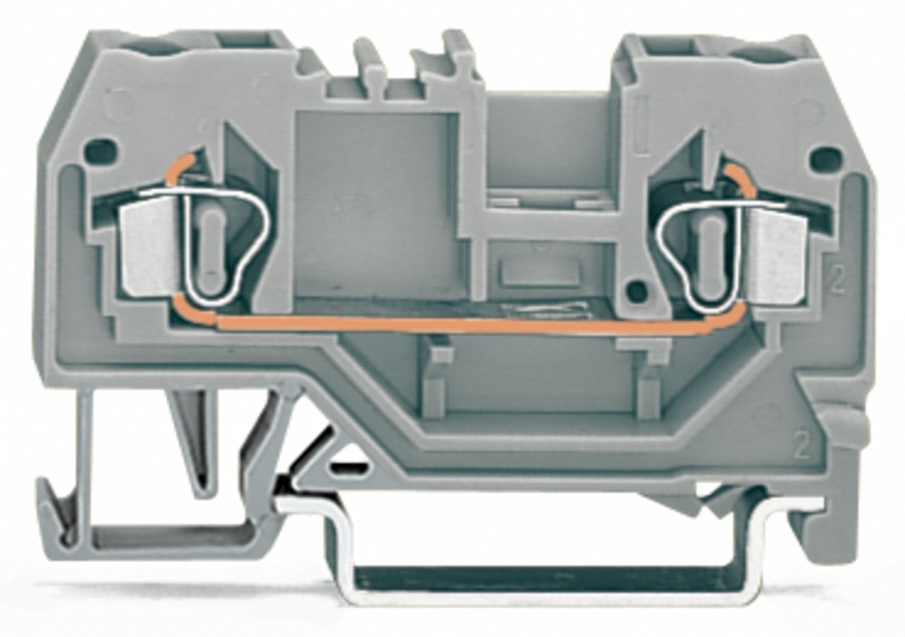 280-905 Operating Tool Conductor Terminal Block, 800 V, 24 A, 28 to 12 AWG Wire, 1 Poles, DIN Rail Mount