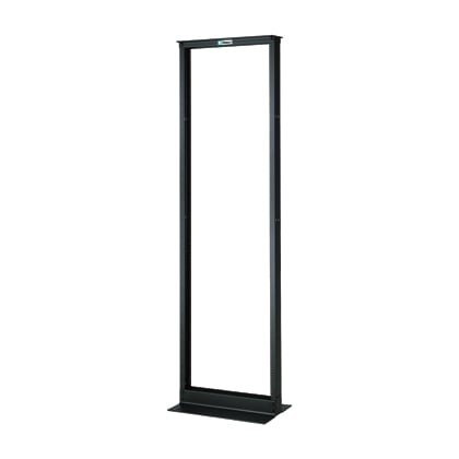 R2P96 2-Post Rack System, 96 in H x 20.3 in W x 3 in D, 1000 lb Load, 52 Shelves