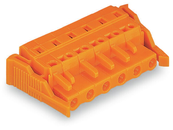 231-702/037-000 Operating Tool 1-Conductor Female Connector, 1 kV, 16 A, 28 to 12 AWG Wire, 2 Poles