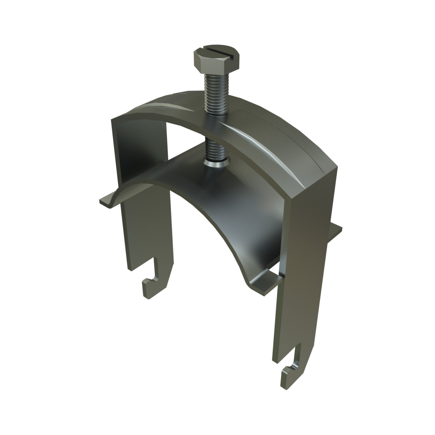 MU200-EG 1-Piece Universal Mustang Clamp, 2 in Conduit, HRPO Steel