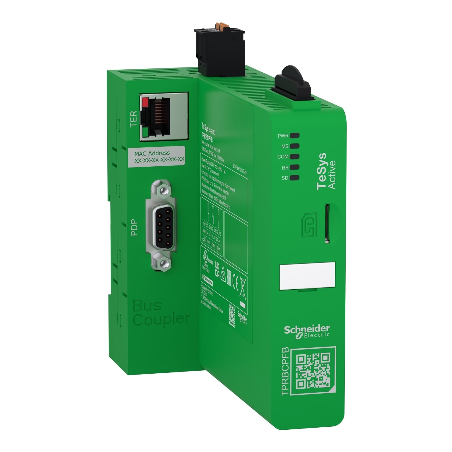 TPRBCPFB TeSys Island Bus Coupler, Communication Function