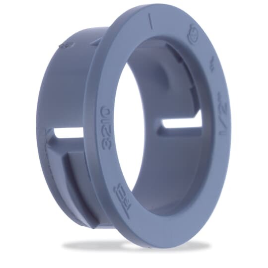 3211 T&B 3210 1-Piece Knockout Non-Metallic Conduit Bushing, 1.109 in Trade, Polycarbonate