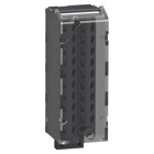 Modicon M340, removable screw clamp terminal block, 20 pins, 1 or 2 x 0.34 to 1.5 mm2