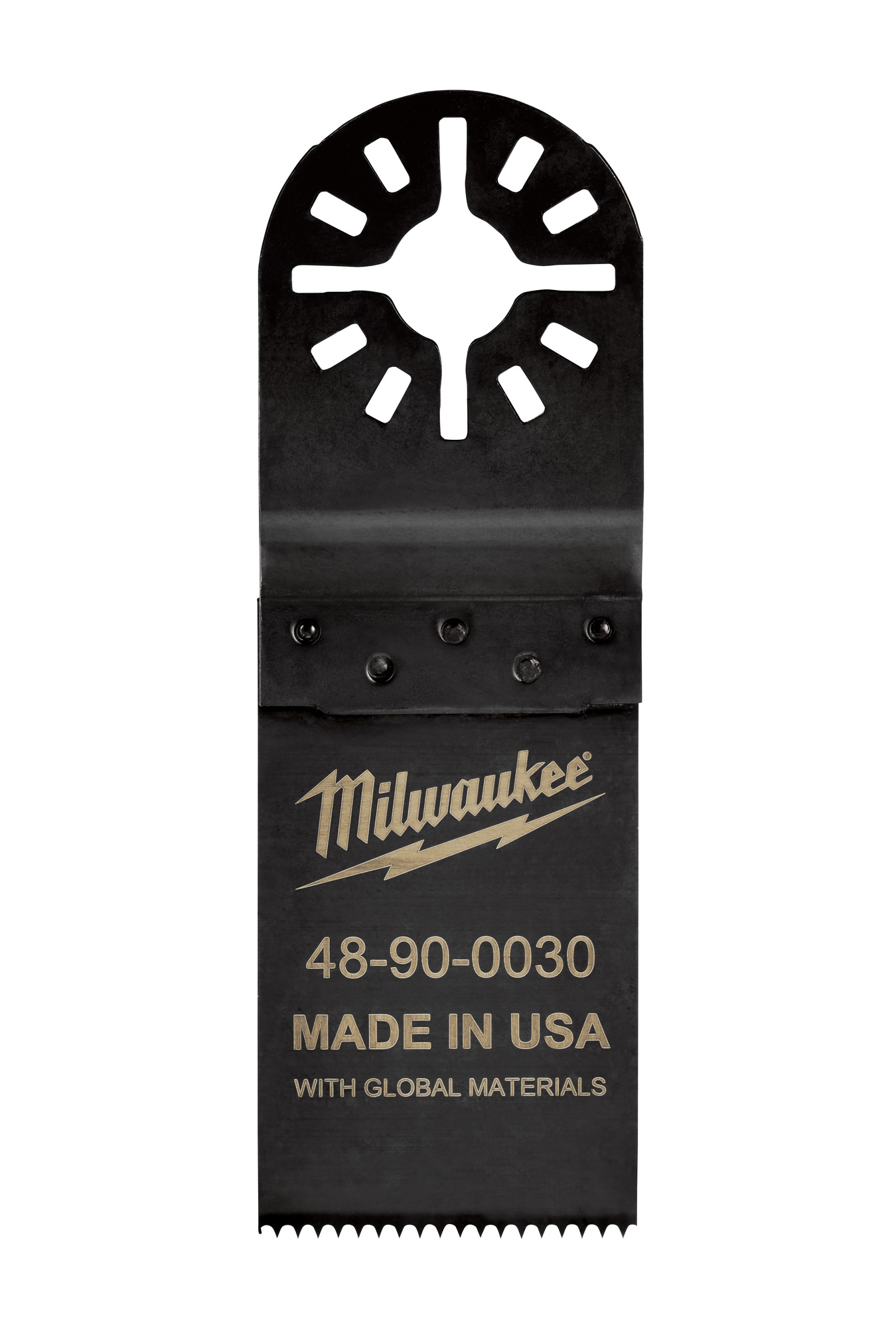 48-90-0030 Multi-Tool Blade, For Use With Oscillating Tool, 1-1/4 in Dia Cutting, High Carbon Steel