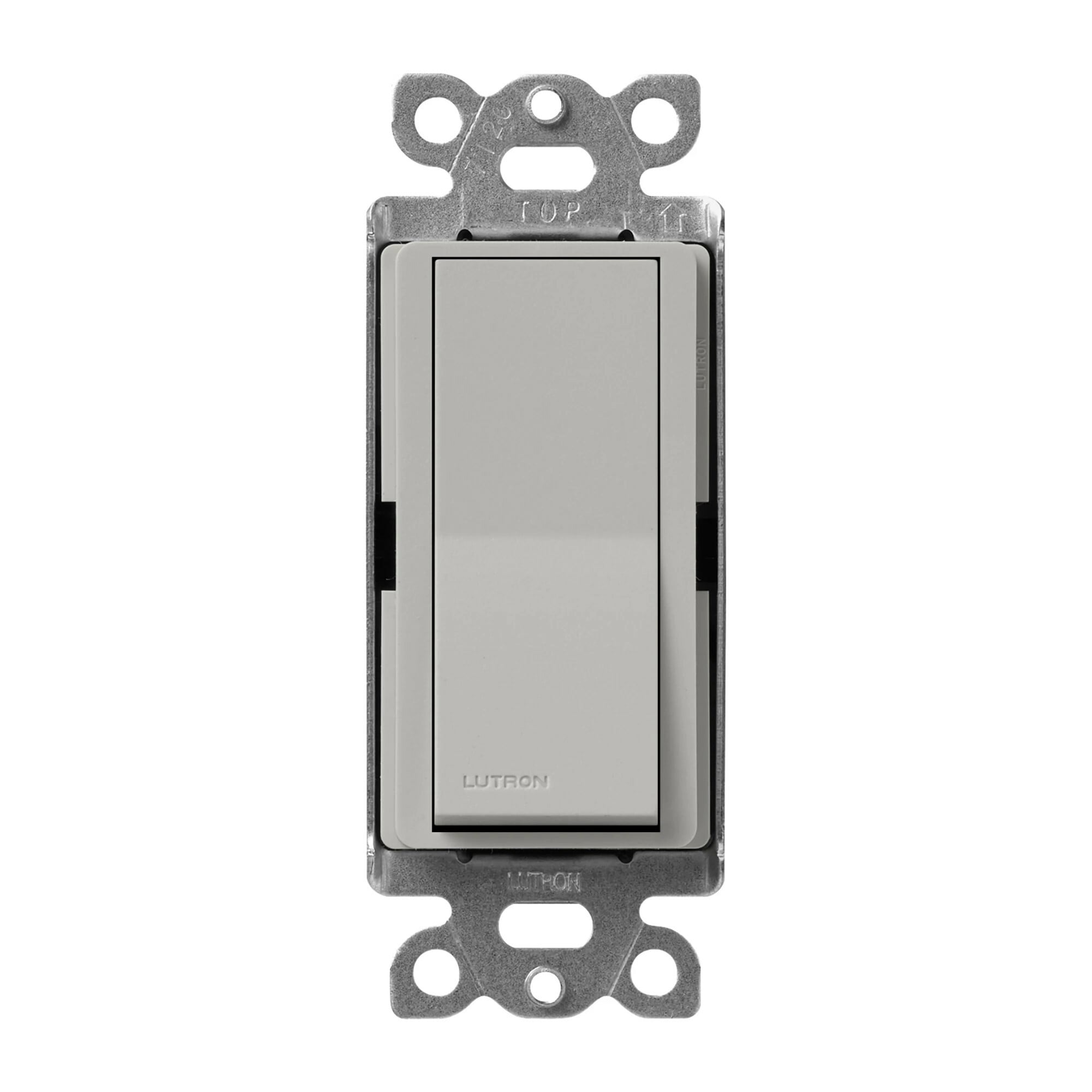 SC-4PS-PB Claro, On/Off Rocker Switch, 15 Amp, 4-Way, Satin, Pebble
