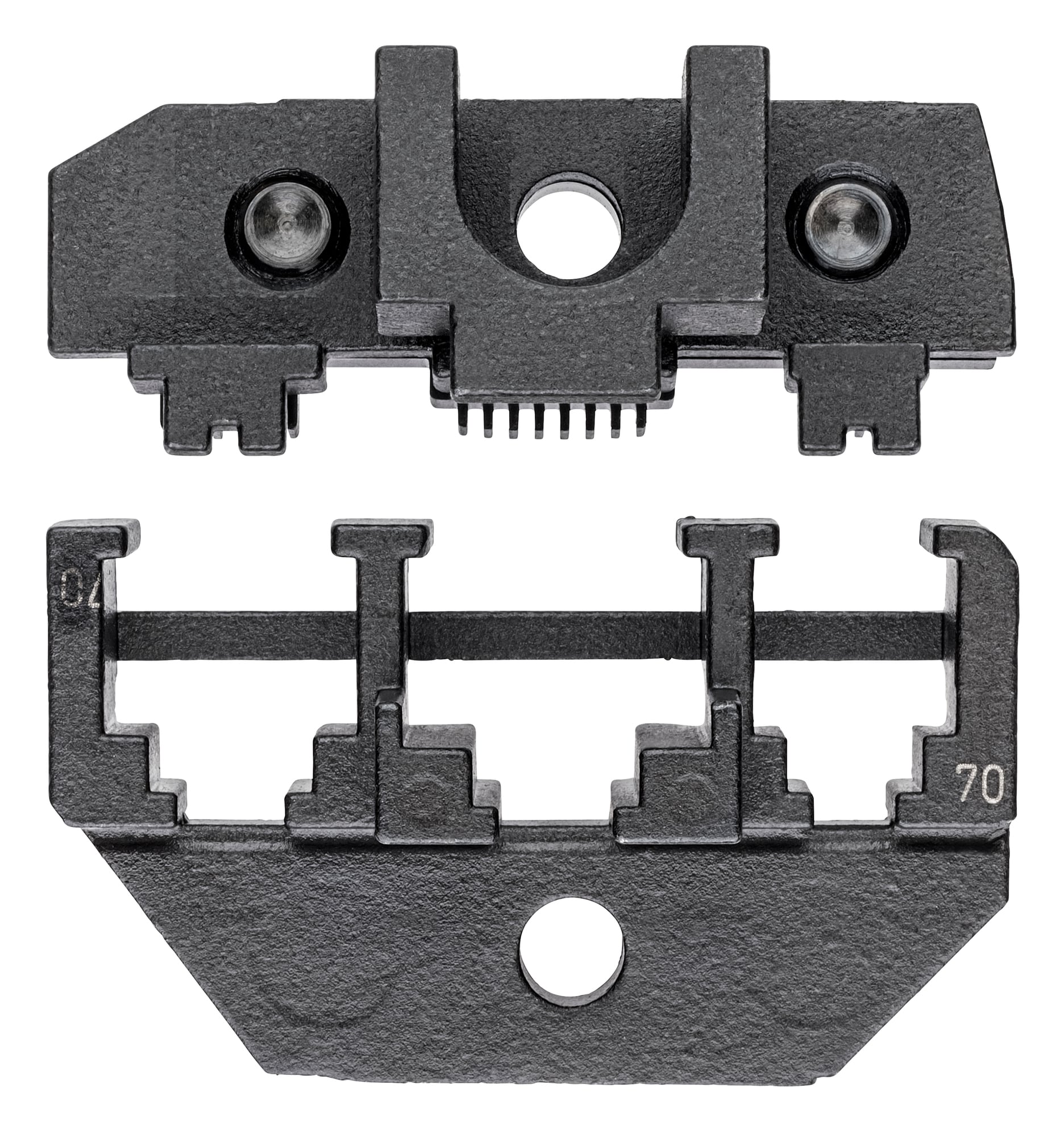 97 49 70 Crimping Die, 10 sq-mm, 11 sq-mm, 12 sq-mm, 45 sq-mm RJ, Ball Bearing Steel