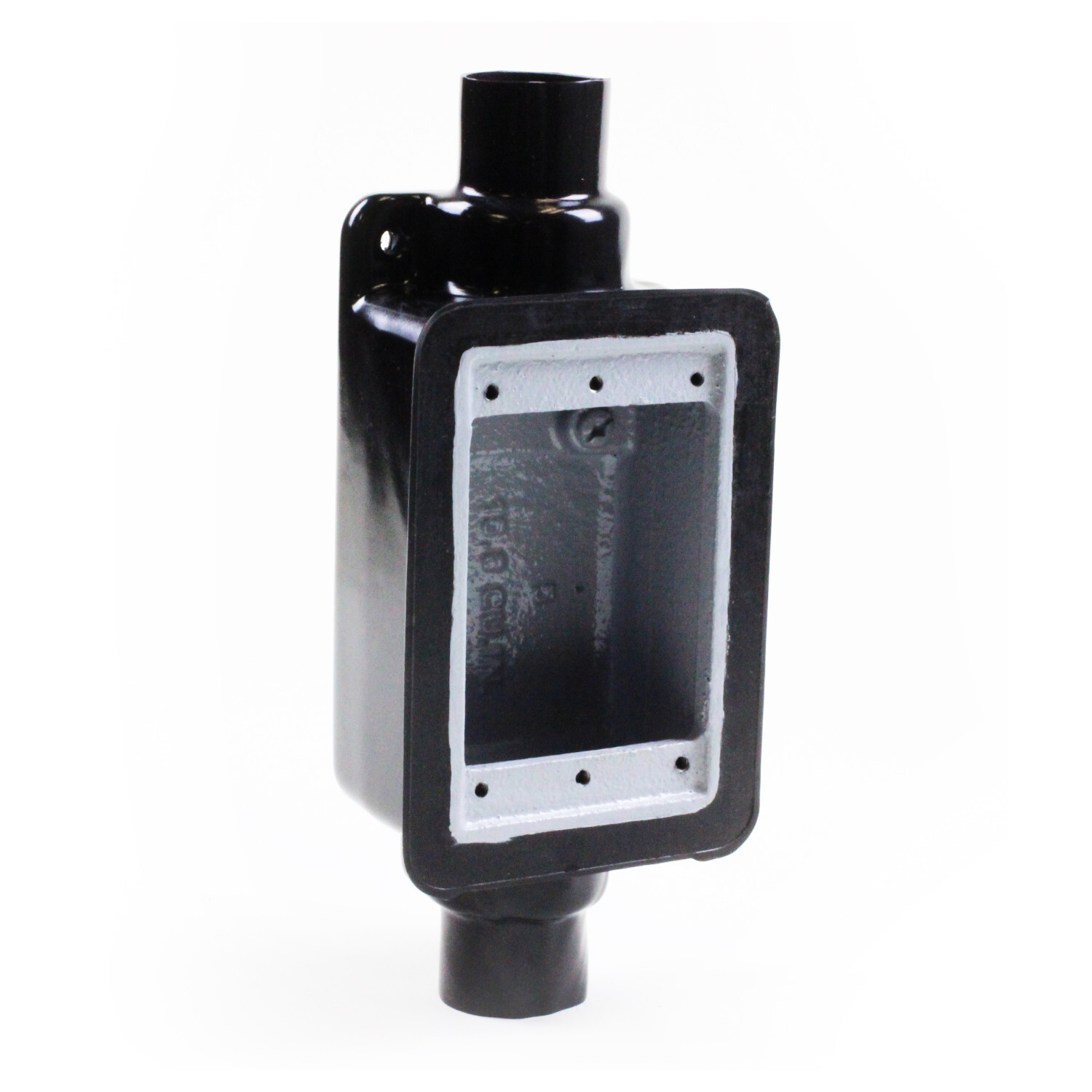 PV0700FS2 FS Series Standard Device Box, 3/4 in Trade, 1 Gangs, Steel, Galvanized/PVC Coated