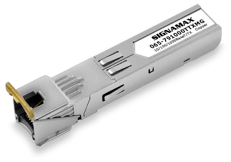 10/100/1000TX Twisted-Pair SFP Module