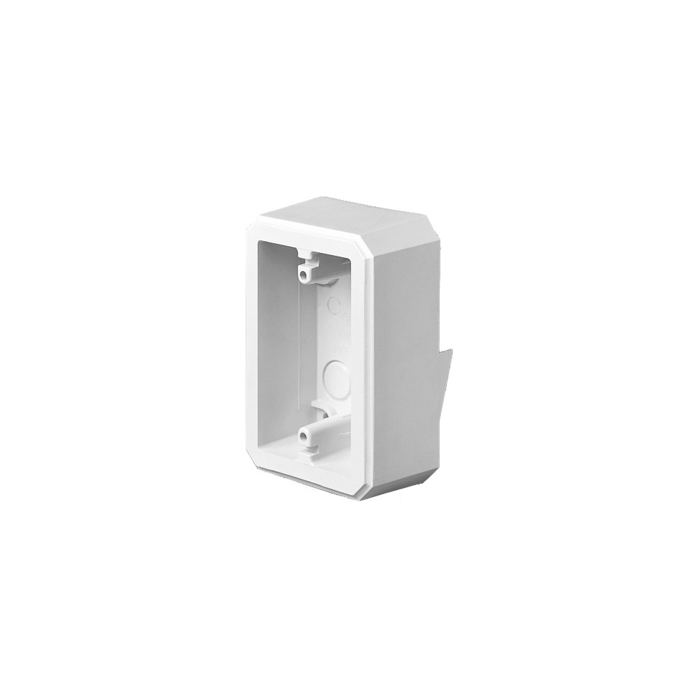 FS8171 1-Piece Weatherproof Device Box, Plastic, 18.6 cu-in Capacity, 1 Gang, 5.093 in L x 3.312 in W x 2.536 in H