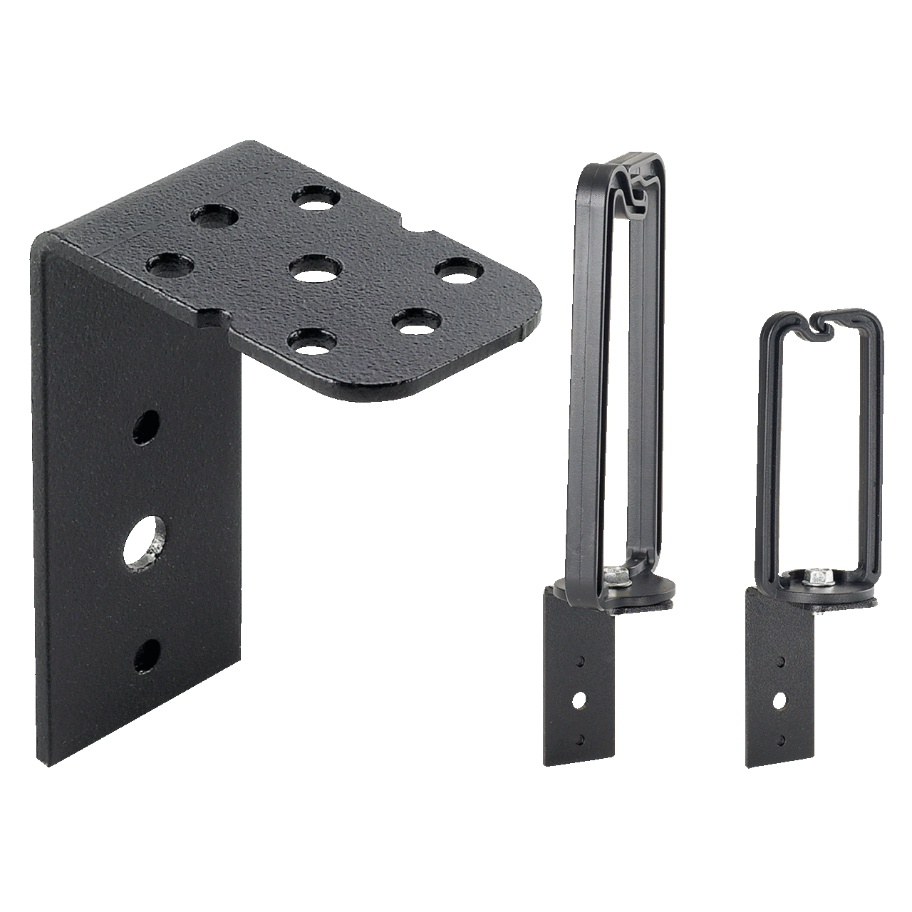 EDRBK10 DACCY Universal D-Ring Bracket, For Use With Cabinet and Rack Cable Manager, Steel, Black