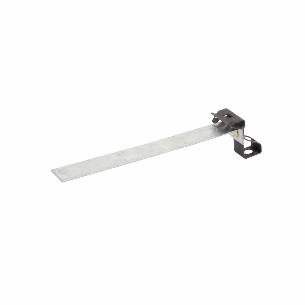 BH6-E-2-4 1-Piece Rod to Beam Hanger With Thread Impression, 1/8 to 1/4 in THK, 160 lb Load, Steel, Zinc Phosphate