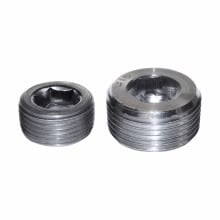 PLG3SS Recessed Hex Head Conduit Hub Plug, 1 in, For Use With Threaded IMC/Rigid Conduit Hub, 316 Stainless Steel