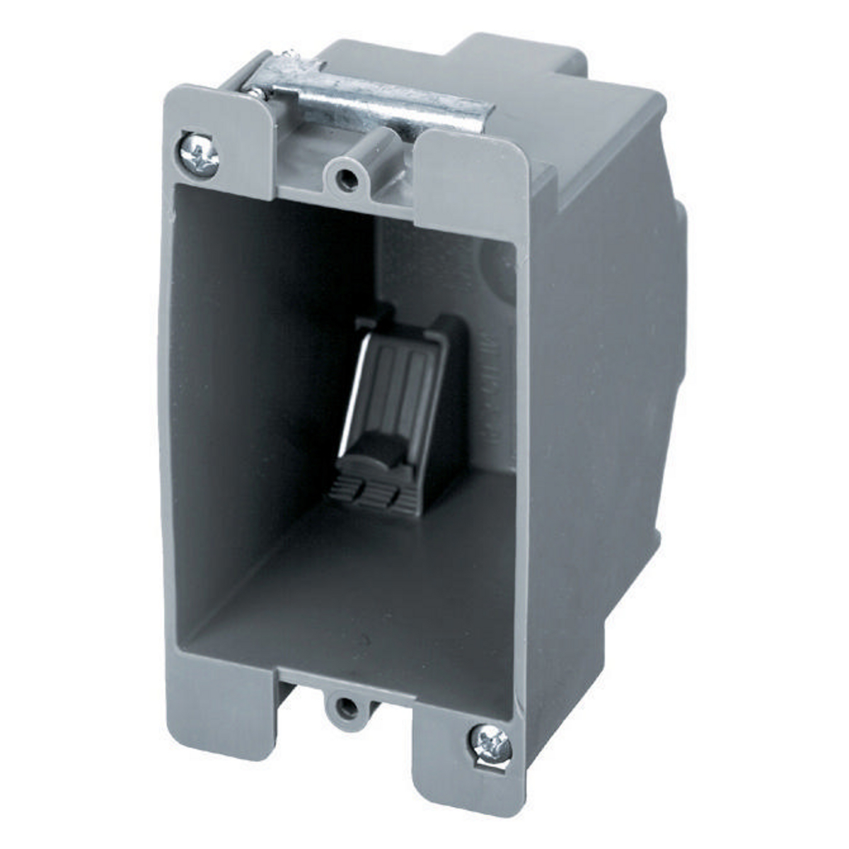 HBL6079 Deep Old Work Style Molded Receptacle Box, Thermoplastic, 18 cu-in Capacity, 1 Gangs, 3.281 in L x 2.188 in W x 2.5 in H