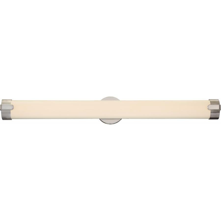 62-925 Nuvo Loop Contemporary Dimmable Vanity Fixture, (1) Lamp, 120 V AC, Brushed Nickel Housing