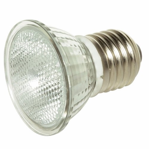 S4624 Dimmable Lensed Halogen Lamp, 35 W, E26 Halogen Lamp, MR16 Shape, 290 Lumens Initial