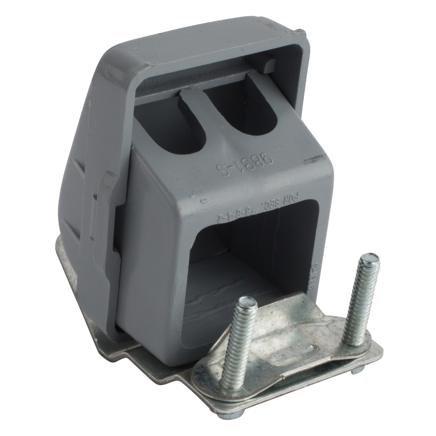 PEC1 Steel City Cable Snap-On Service Cable Head, 1 in Trade, PVC