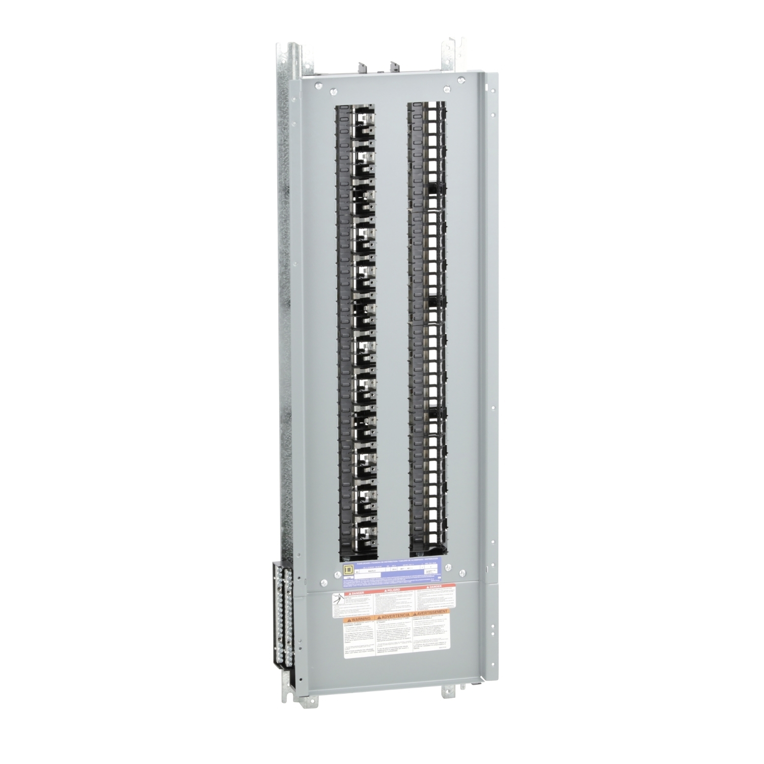 NQ472L2C NQ Series 3-Phase Panelboard Interior, 240 V AC/48 V DC, 225 A, 72 Spaces