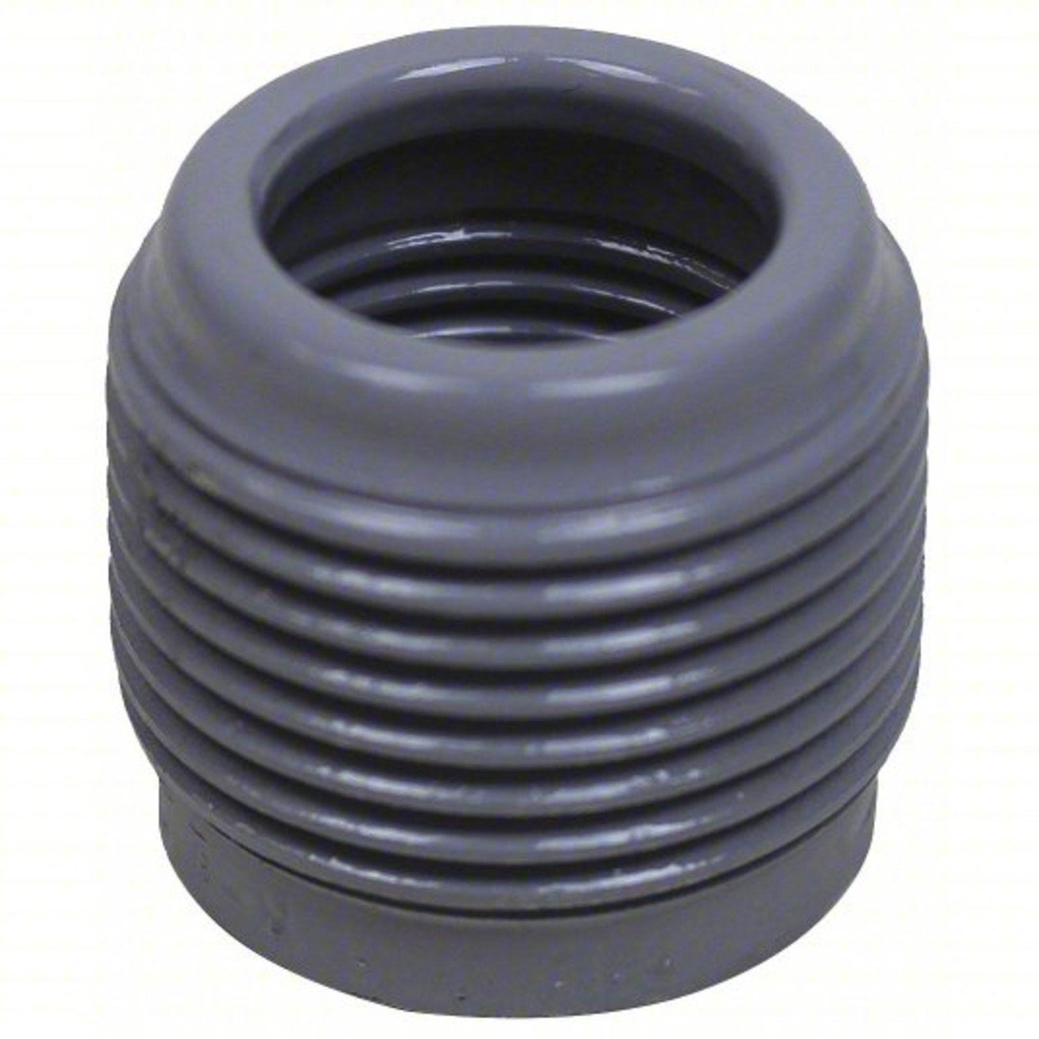 PV2010RE63 Reducing Rigid Conduit Bushing, 2 x 1 in Trade, Steel, Galvanized/PVC Coated