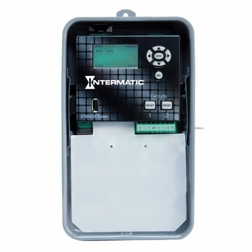 ET90215CR ET90000 Astronomic Electronic Timer Switch, 1 sec to 365 days Setting, 120/277 V AC, 1, 2 hp, 1CO 1 Form C SPDT Contact, 1 Poles