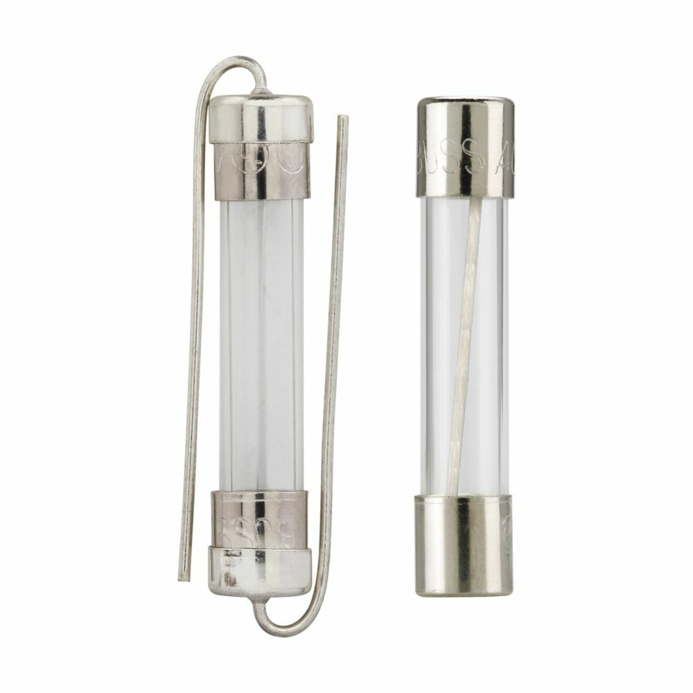 BK/AGC-V-1/2-R BK/AGC-V Fast-Acting Fuse, 5 A, 250 V AC/32 V DC, 35 AIC at 250 V AC, 10 kAIC at 125 V AC Interrupt, Cylindrical Body