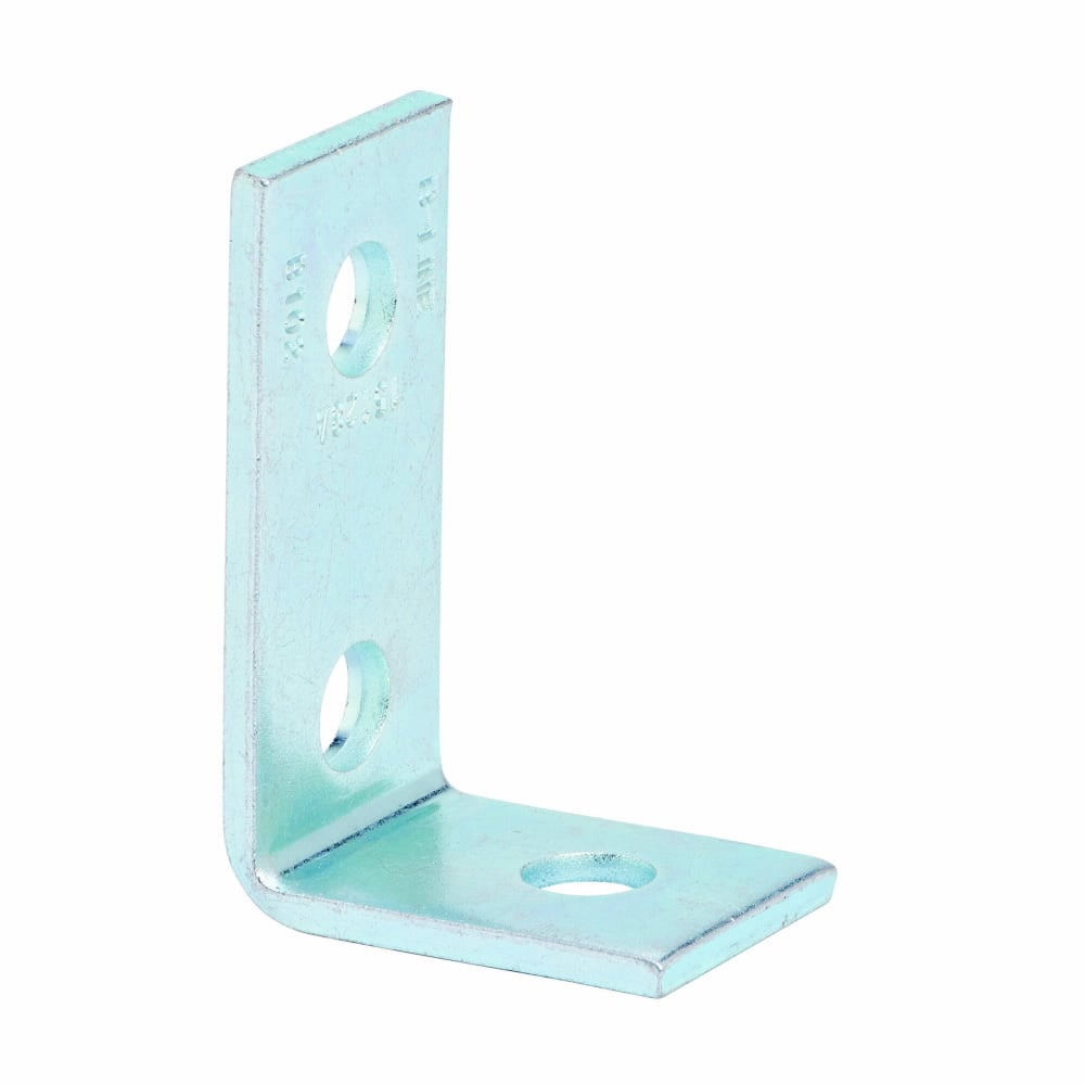 B102SS4 90 deg Corner Angle, 3 Holes, 2-1/4 in L x 3-1/2 in W x 7/32 in THK, 304 Stainless Steel