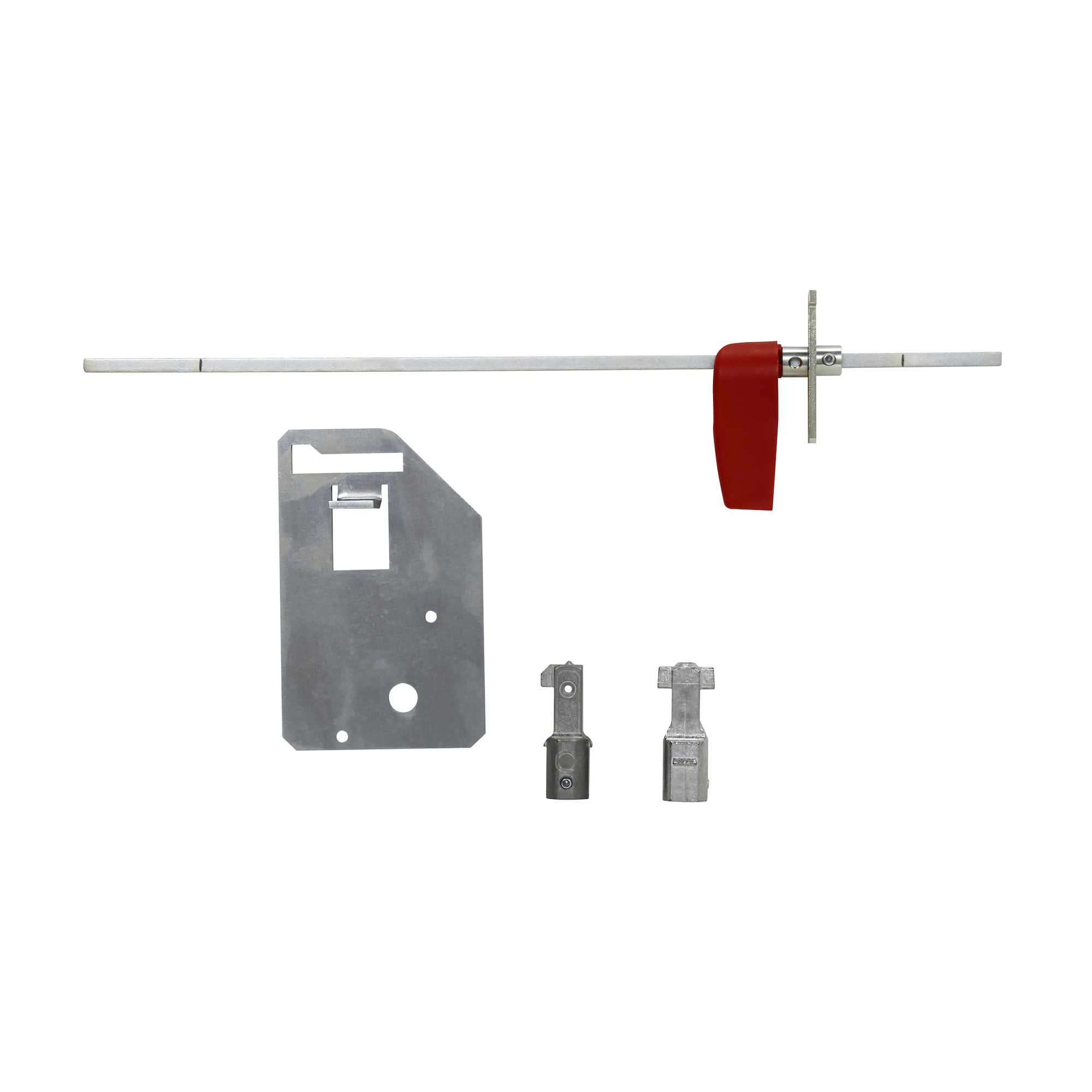 H79-1 Padlockable Through-the-Door Handle Kit, For Use With RDF30J, RDF60J, RDF100J, and RDF200J Series Disconnect Switch, Selector Handle or Front Pistol Handle, Red