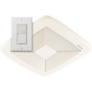 Broan SmartSense 110 CFM Ventilation Fan with Control, 0.7 Sones; ENERGY STAR Certified