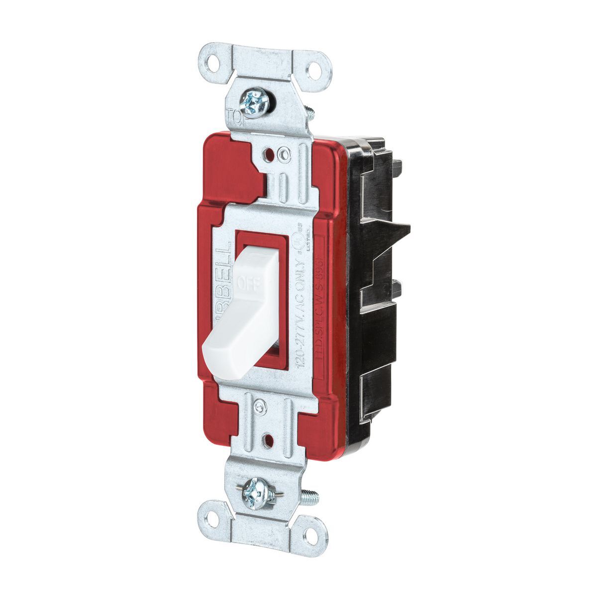 CSB120STW EdgeConnect Commercial Toggle Switch, 120/277 V, 20 A, 2-Position Contact
