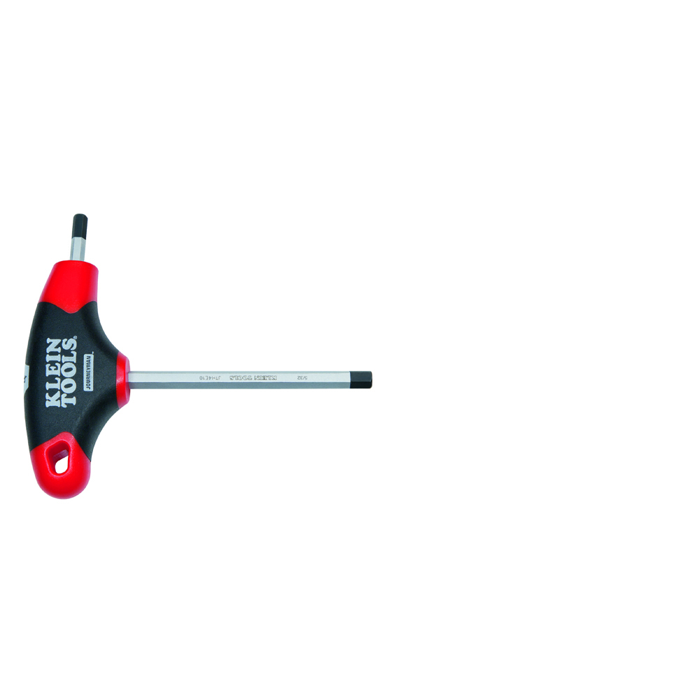 JTH4E10 Journeyman Hex Key, 5/32 in Hex, T-Handle Handle, Steel, Matte