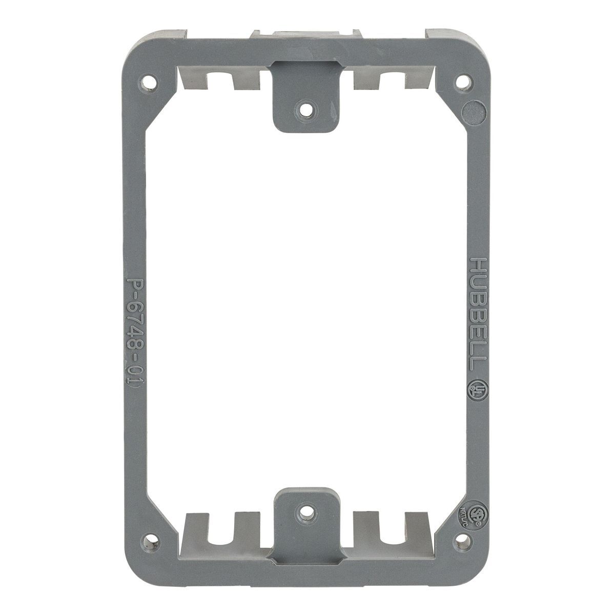 PFBRMC PFB Molded Non-Metallic Standard Mounting Collar, 4.56 in L x 3.07 in W x 0.97 in D, Thermoplastic