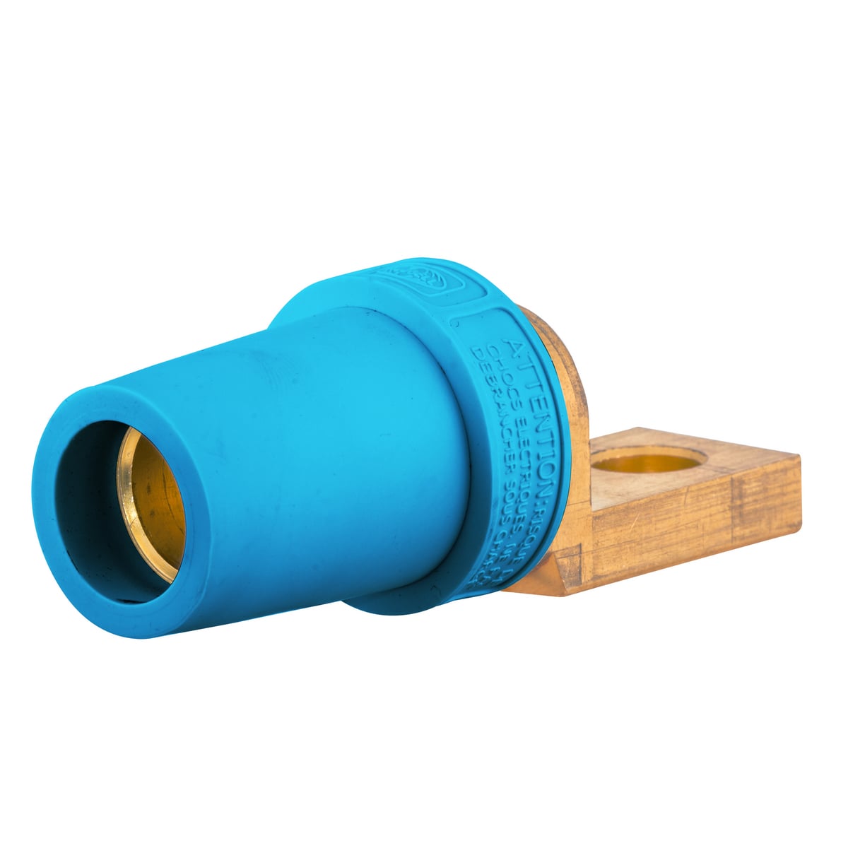 HBLFOSBL 16 Series Female Offset Stud Standard Straight Single Pole Receptacle, 600 V AC/250 V DC, 300/400 A, 4 to 4/0 AWG Wire, Screw Connection, NEMA 3R/4X/12 NEMA Rating