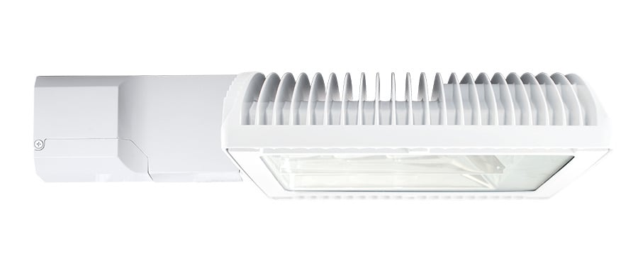 RWLED2T78YW/D10 LROAD Type II Roadway Lighting With 0 to 10 VDC Dimming, (6) LED Lamp, 78 W Fixture, 120/208/240/277 V AC, White Housing