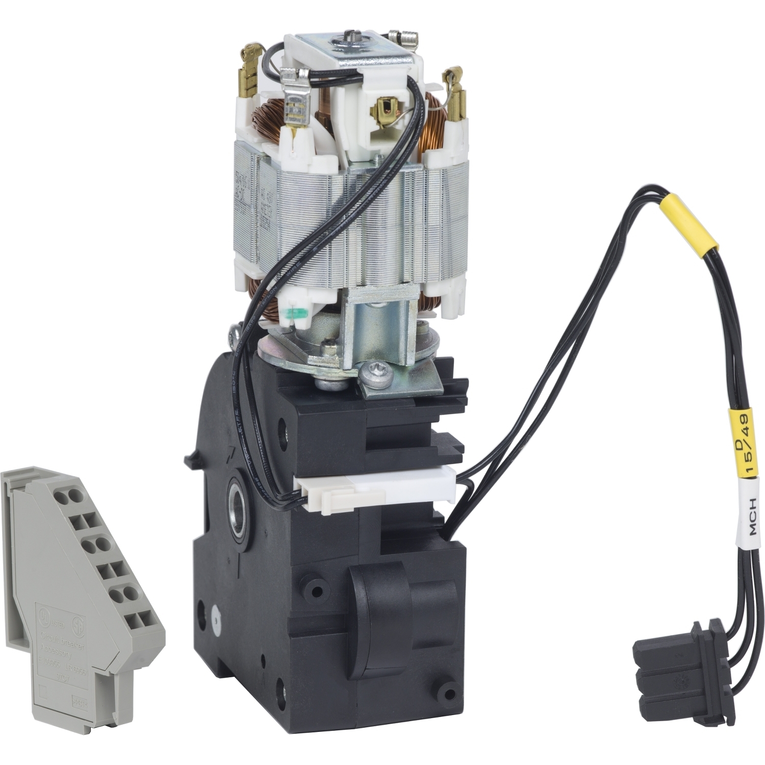 S47395 Spring Charging Motor, For Use With Masterpact NT, PowerPact P Frame Circuit Breaker, 100 to 130 V AC