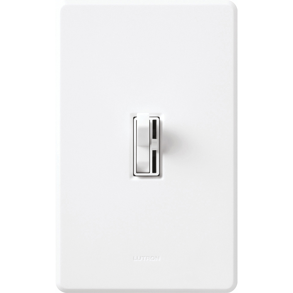 AYCL-153PH-WH Ariadni LED+ Dimmer Switch, 150W LED, 1 Pole/3-Way, No Neutral Required, 120V, White