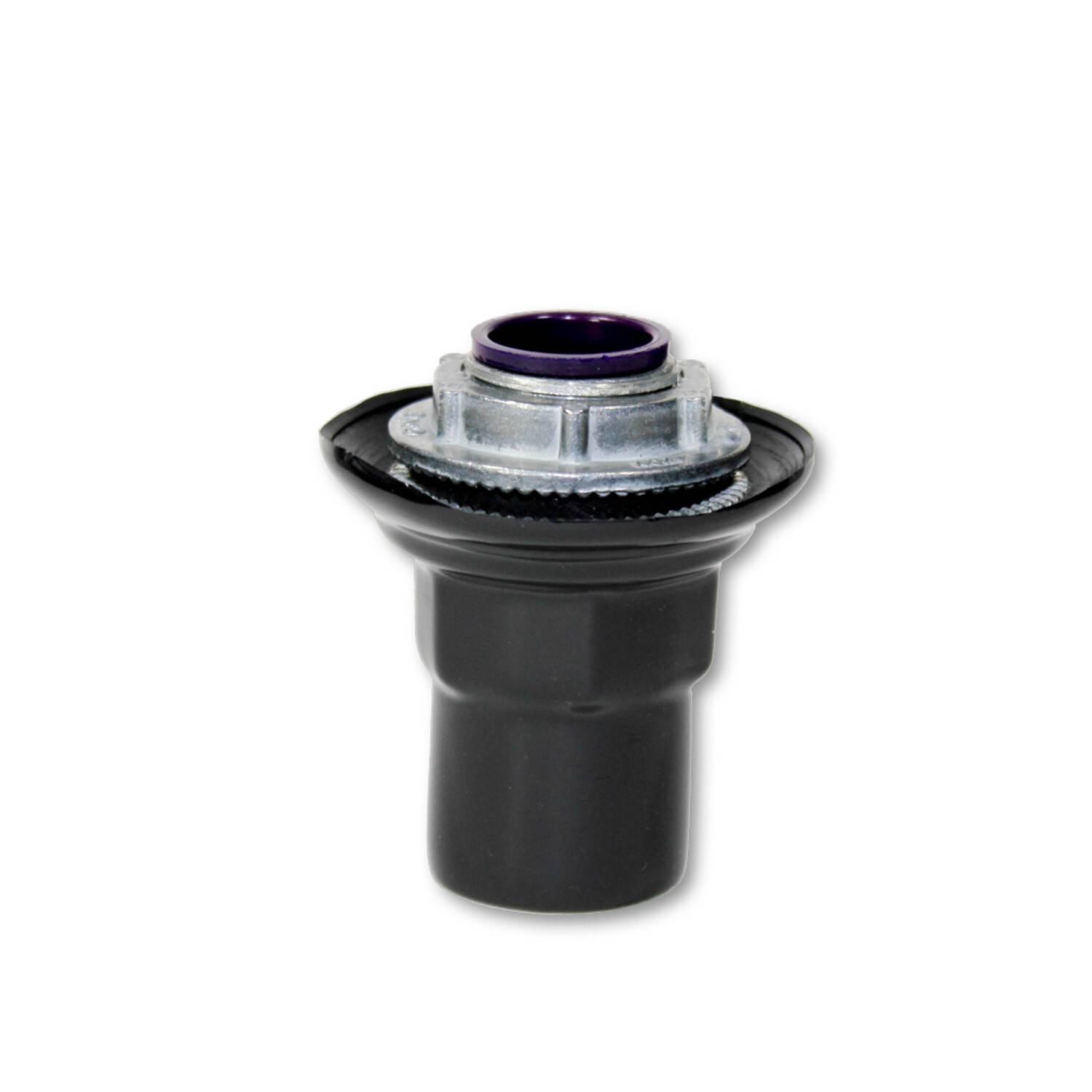 PV2000ST6 ST Series Knockout Conduit Hub, 2 in, For Use With Rigid Conduits, Steel, Galvanized/PVC Coated