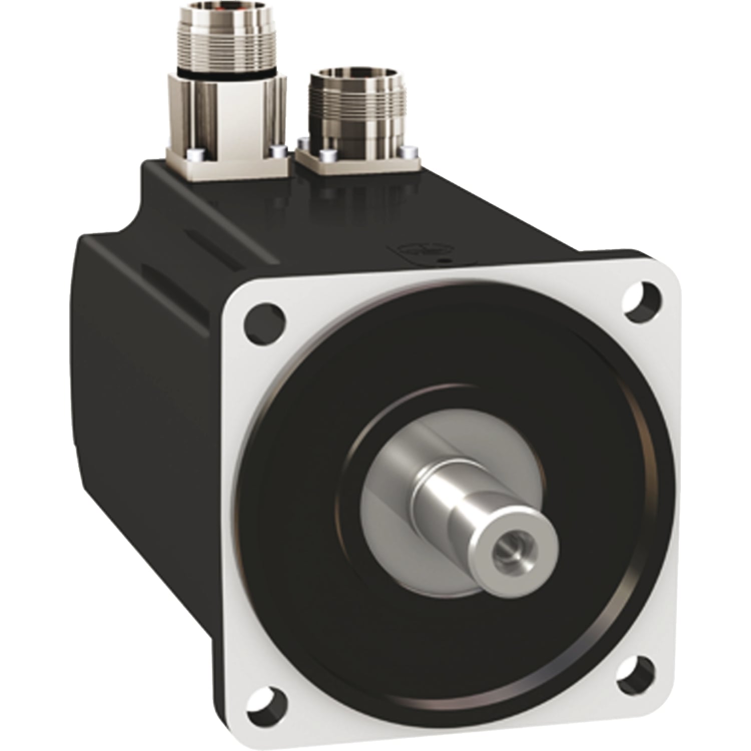 BMH1002P01A1A BMH Series 2-Stack 10-Poles Smooth Shaft, 480 V, 18 A, 4000 rpm speed, Flange mount