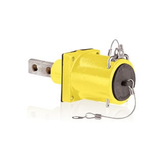 49FR2-CY Rhino-Hide 49 Series Female Single Pole Receptacle, 1 kV AC, 1135 A, 313 to 777 kcmil Wire, Double Hole Busbar Connection, NEMA 3R NEMA Rating