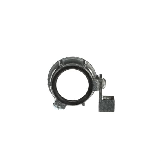 BG803A Steel City Insulated Grounding Bushing With Aluminum Lug, 1 in Trade, 14 AWG Wire Min, 6 AWG Wire Max, Die Cast Zinc